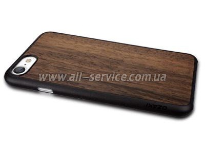  O!coat 0.3+Wood case for iPhone 7 Ebony (OC736EB)