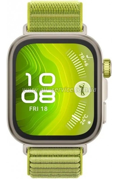 - Huawei WATCH FIT 4 Pro Green (55020EYN)
