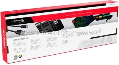  HyperX Alloy Origins PBT HX Red (639N3AA)
