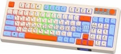  Maxxter KBGW-3C01-UA Wireless UA White (KBGW-3C01-UA)
