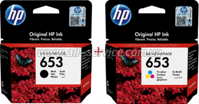   HP DJ IA 6075/ 6475/ HP 653 Black/ Color (Set653)