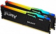     DDR5 16GB (2x8GB) 5200 MHz FURY Beast RGB Kingston Fury (ex.HyperX) (KF552C40BBAK2-16)
