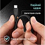 ���� ������ USB-C to USB-C 1.0m 3A 60W textured PVC black ColorWay (CW-CBPDCC094-BK)