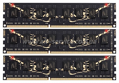  DDR3 6Gb PC12800/1600 (3x2GB) Geil Black Dragon (GB36GB1600C9TC)