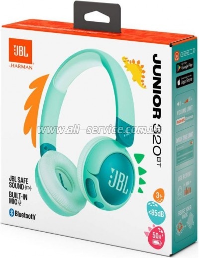  JBL JR 320BT Green (JBLJR320BTGRN)