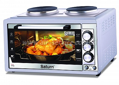 Электрическая печь Saturn ST-EC10711 Gray Электрическая печь Saturn ST-EC10711 Gray