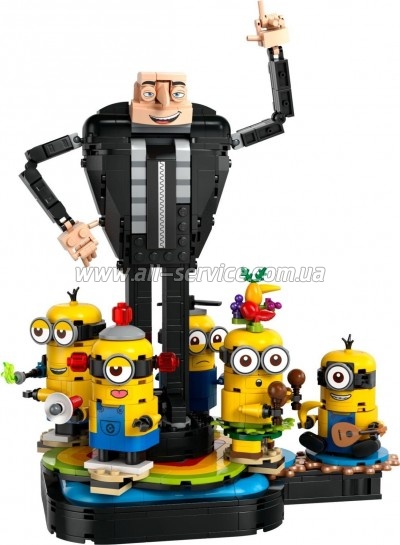 ����������� LEGO ��������� � 4 ���� � ������� �� ������� 839 ������� (75582)