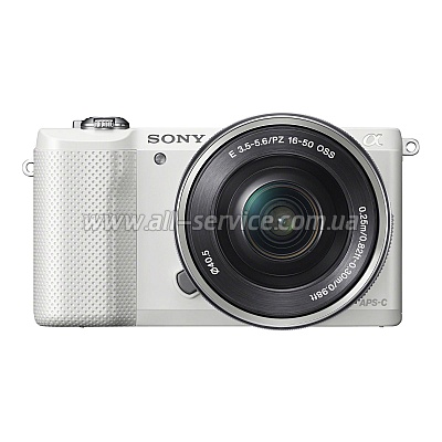   Sony Alpha 5000 kit 16-50 White (ILCE5000LW.CEC)