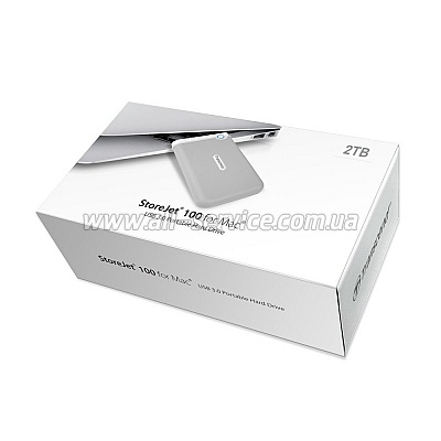  2TB Transcend StoreJet 2.5 USB 3.0 M100 Apple (TS2TSJM100)