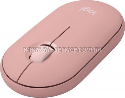  Logitech Pebble M350s Wireless Rose (910-007014)