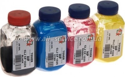 Набор тонера АНК HP CLJ CP1025 Black 40г/ Cyan/ Magenta/ Yellow 35г (1503132) Набор тонера АНК HP CLJ CP1025 Black 40г/ Cyan/ Magenta/ Yellow 35г (1503132)