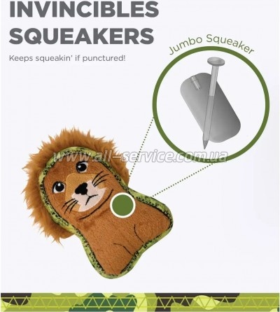    Outward Hound Xtreme Seamz Lion (0700603698849)