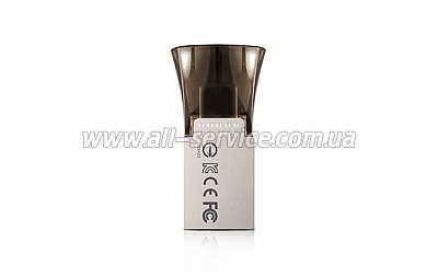  32GB ADATA USB UC330 OTG Metal (AUC330-32G-RBK)