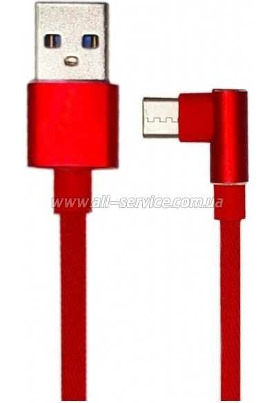 ���� ������ USB 2.0 AM to USB-C 1.0m 90� corner Extradigital (KBU1763)