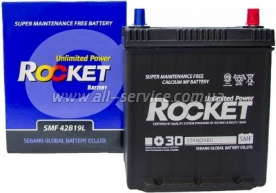   ROCKET 40Ah (SMF 42B19L)