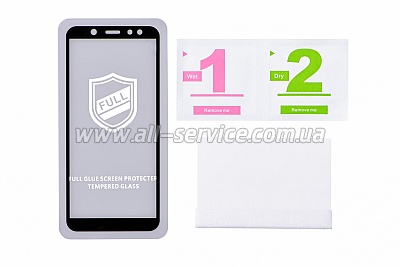   2E Samsung Galaxy A6 2.5D black border FG (2E-TGSG-GA6-25D)