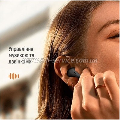 �������� ColorWay Slim TWS-2 Earbuds Black (CW-TWS2BK)