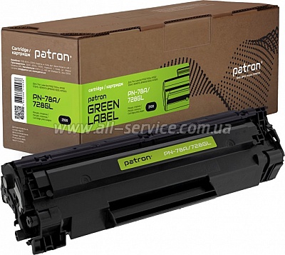 �������� Patron Green Label HP LJ CE278A/ Canon 728 (PN-78A/728GL)