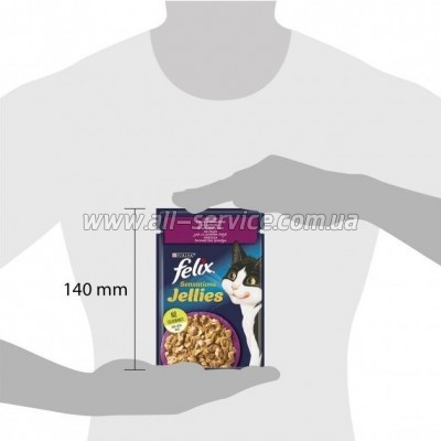     Purina Felix Sensations Jellies       85  (7613039831281)