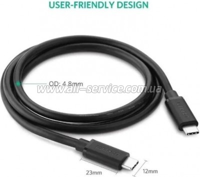 ���� ������ USB-C to USB-C 2.0m Ugreen (UGR-10306)