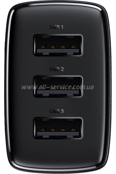 �������� ������� Baseus Compact 3U Black (CCXJ020101)