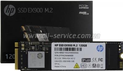  SSD M.2 2280 120GB EX900 HP (2YY42AA)