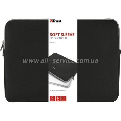    15.6" TRUST Primo Sleeve (21248) Black