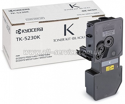 - TK-5230K Kyocera ECOSYS M5521 Black (1T02R90NL0)