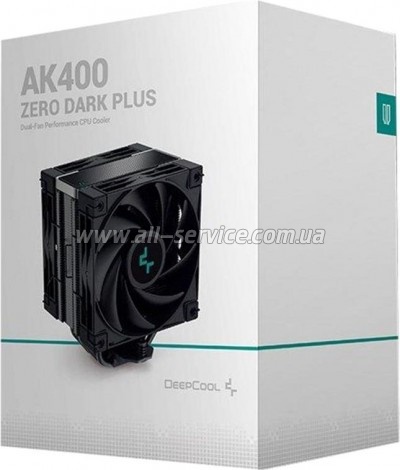    Deepcool AK400 Zero Dark Plus (R-AK400-BKNNMD-G-1)
