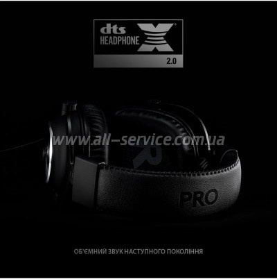 �������� Logitech G PRO X Gaming Headset Black (981-000818)