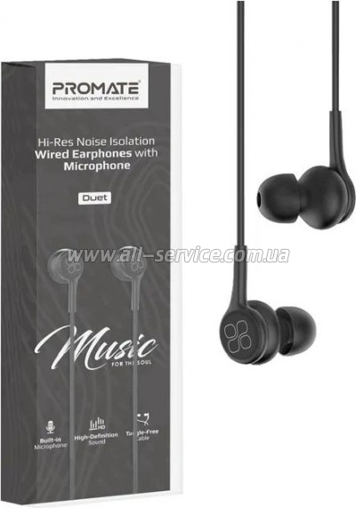  Promate Duet Black (duet.black)