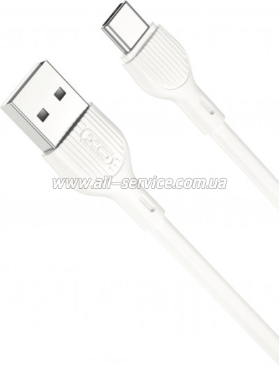 Дата кабель USB 2.0 AM to USB-C 2.0m 2.1A XO (CB-200UC) Дата кабель USB 2.0 AM to USB-C 2.0m 2.1A XO (CB-200UC)