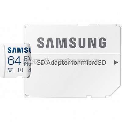   Samsung 64GB microSDXC class 10 EVO PLUS UHS-I (MB-MC64KA/RU)