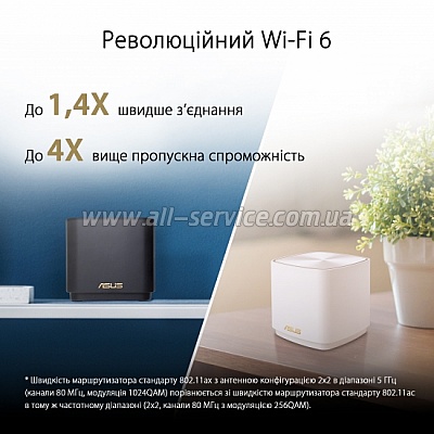  ASUS ZenWiFi XD4 3PK white (XD4-3PK-WHITE)