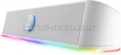   Trust GXT 619W Thorne RGB Illuminated Soundbar White (25110)