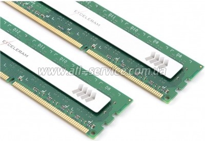 ������ ������ ��� ���������� DDR3 16GB (2x8GB) 1600 MHz Silver Peewee eXceleram (E30166A)