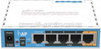  Mikrotik hAP (RB951UI-2ND)