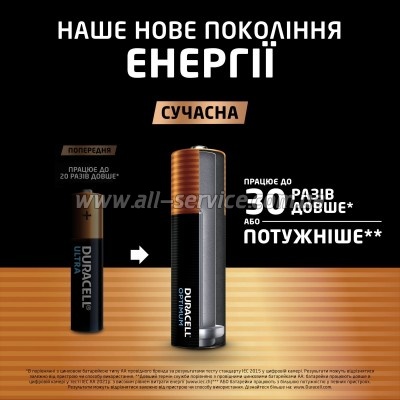 ��������� Duracell Optimum AA * 8 (5014726 / 5015601)
