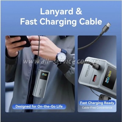 ������� ������������� Vention 20000mAh PD 100W Gray (FKCH0)