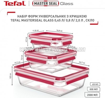 ������� ��������� Tefal Master Seal ����� 3�� (N1050910)
