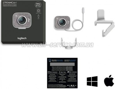 - Logitech StreamCam White (960-001297)
