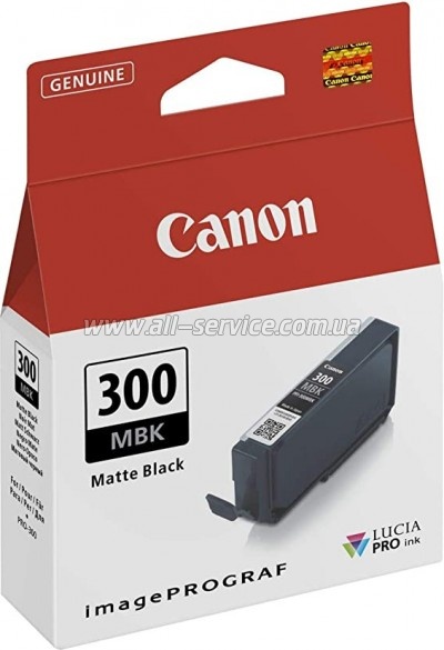 �������� Canon PFI-300 Canon imagePROGRAF PRO-300 Matte Black (4192C001)