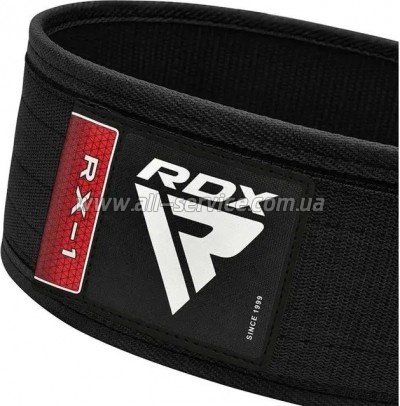   RDX RX1 Weight Lifting Belt Black XL (WBS-RX1B-XL)
