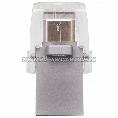  32GB Type-C Kingston DT Micro Metal Silver (DTDUO3C/32GB)