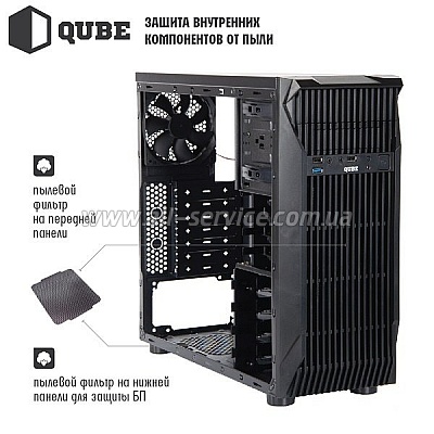  QUBE QB767 Black (QB767_WBNU3)