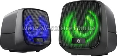   Defender J2 LED USB Black (65962)