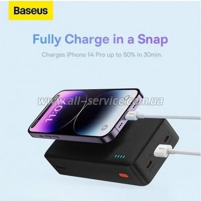 ������� ������������� Baseus Airpow 30000mAh 20W black (PPQD090101)