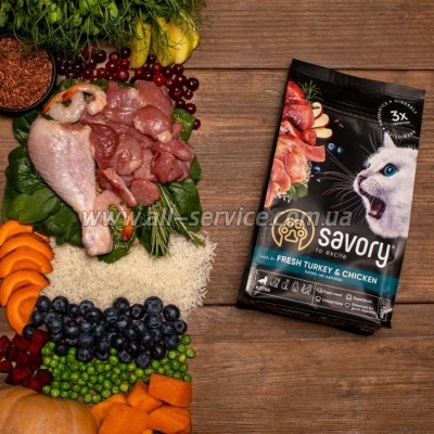     Savory Kitten Chicken with Fresh Turkey 2  (4820232630143)