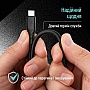 ���� ������ USB 2.0 AM to USB-C 2.0m 3A textured PVC black ColorWay (CW-CBUC095-BK)