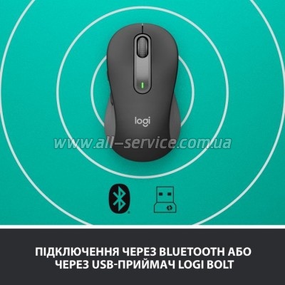  Logitech Signature M650 Wireless Graphite (910-006253)